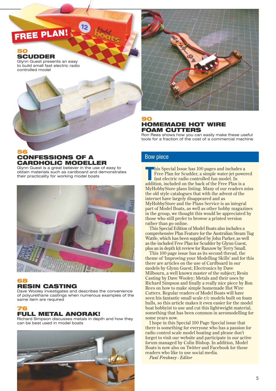 Model Boats Preview Pages