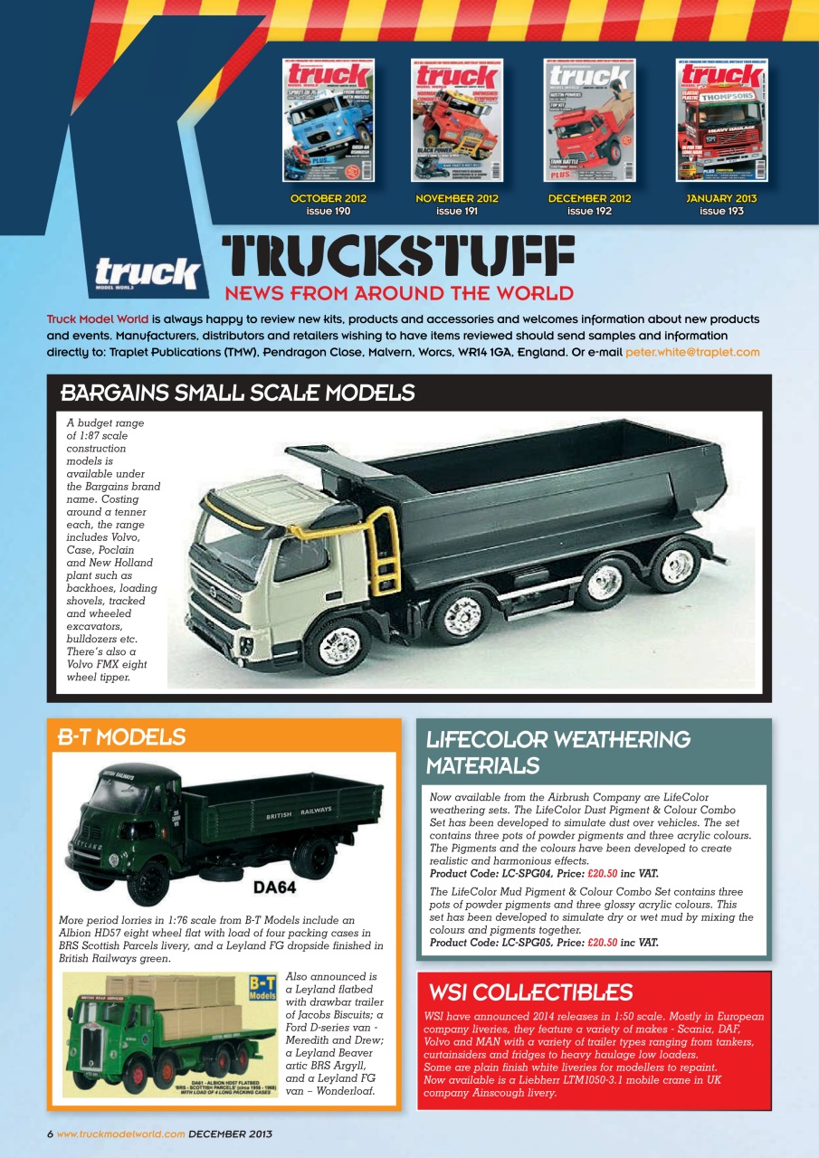 Model Car Truck Motorcycles World Preview Pages