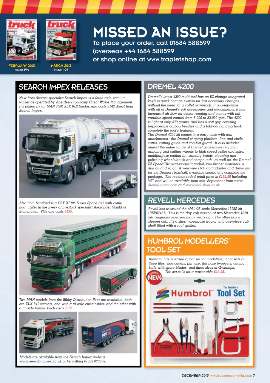 Model Car Truck Motorcycles World Preview Pages