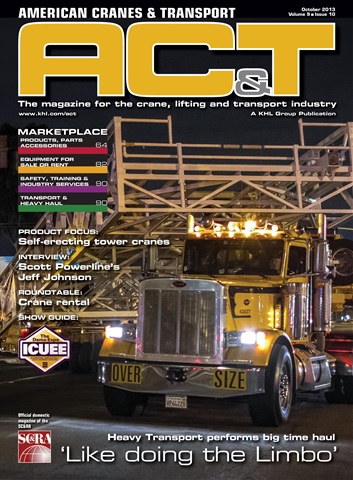 American Cranes & Transport issue October 2013