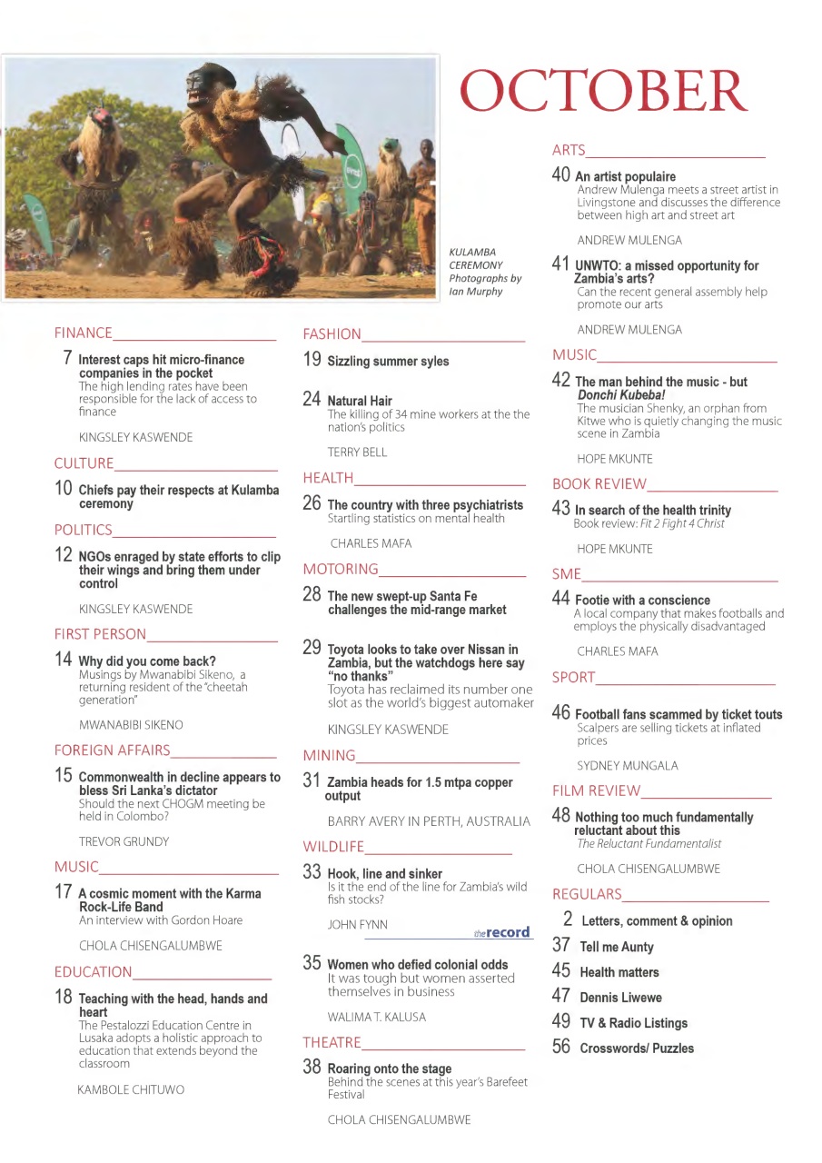 The Bulletin & Record Preview Pages