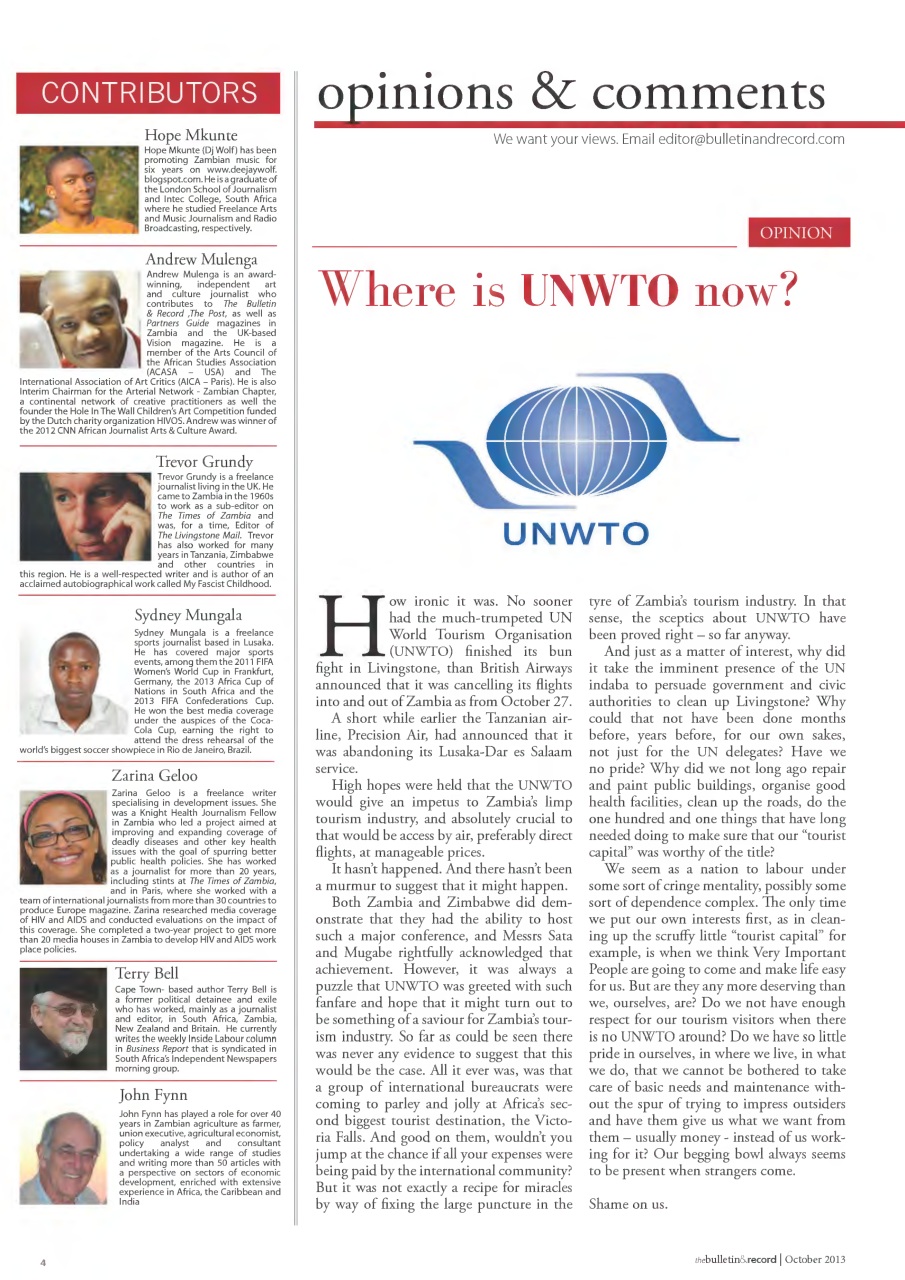 The Bulletin & Record Preview Pages