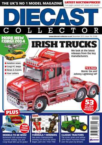 Diecast Collector issue December 2013