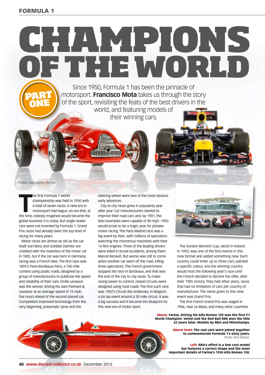 Diecast Collector Preview Pages