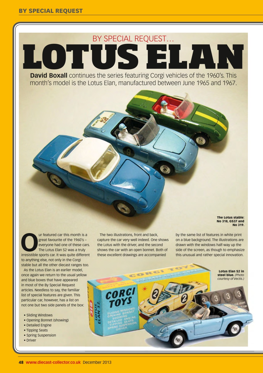Diecast Collector Preview Pages