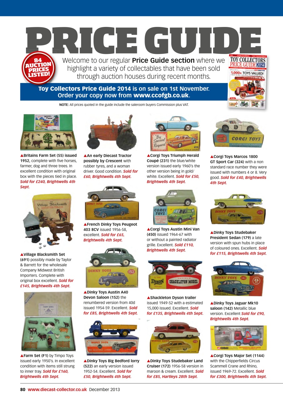 Diecast Collector Preview Pages