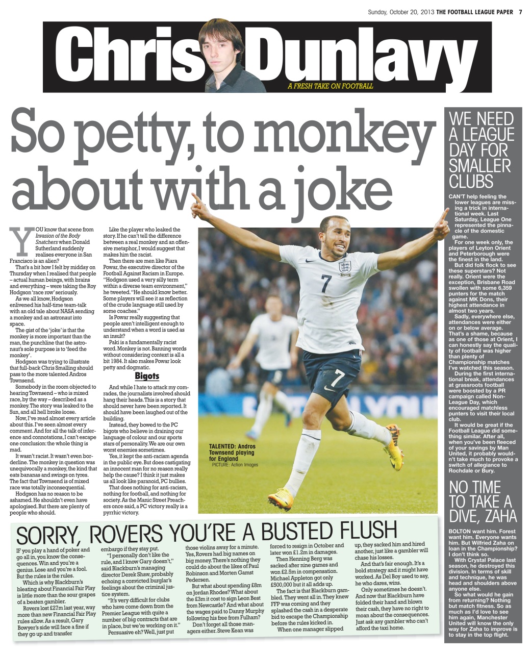 The Football League Paper Preview Pages