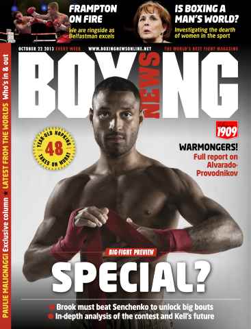 Boxing News issue October 22 2013