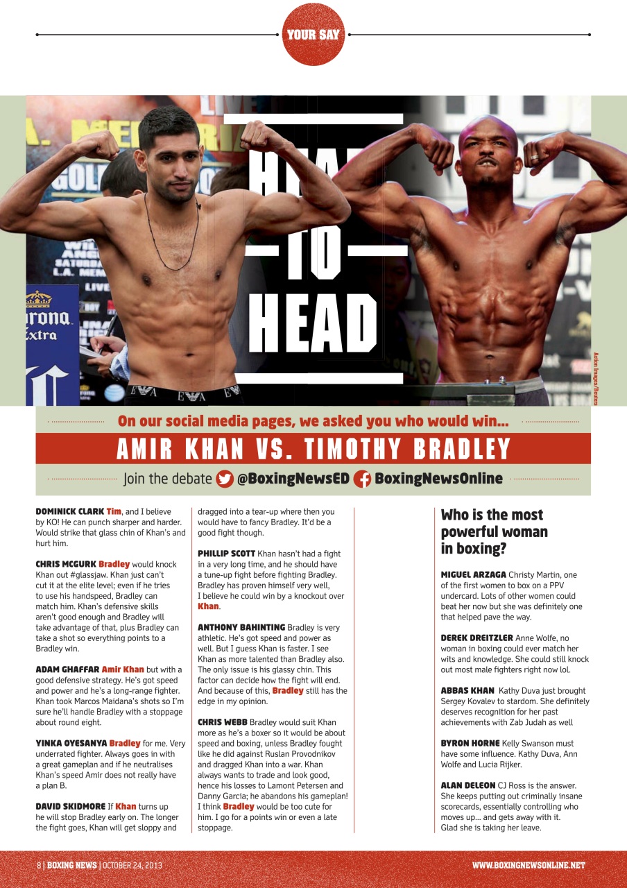 Boxing News Preview Pages