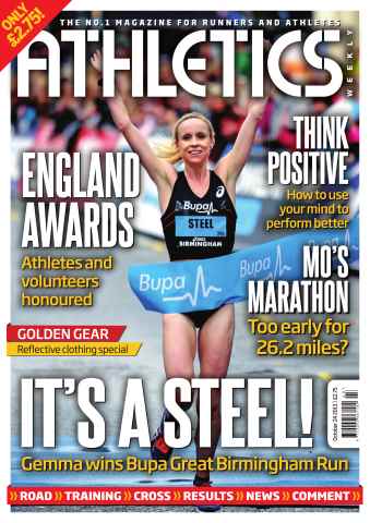 AW – Athletics Weekly Magazine issue 24th October 2013