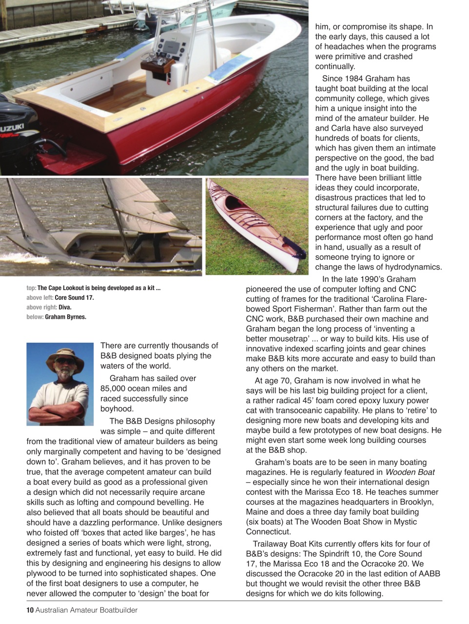 Australian Amateur Boat Builder Preview Pages