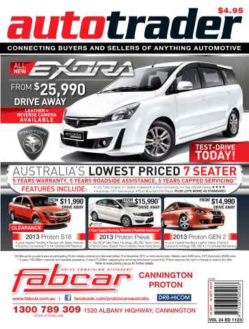 AutoTrader issue Autotrader 1123