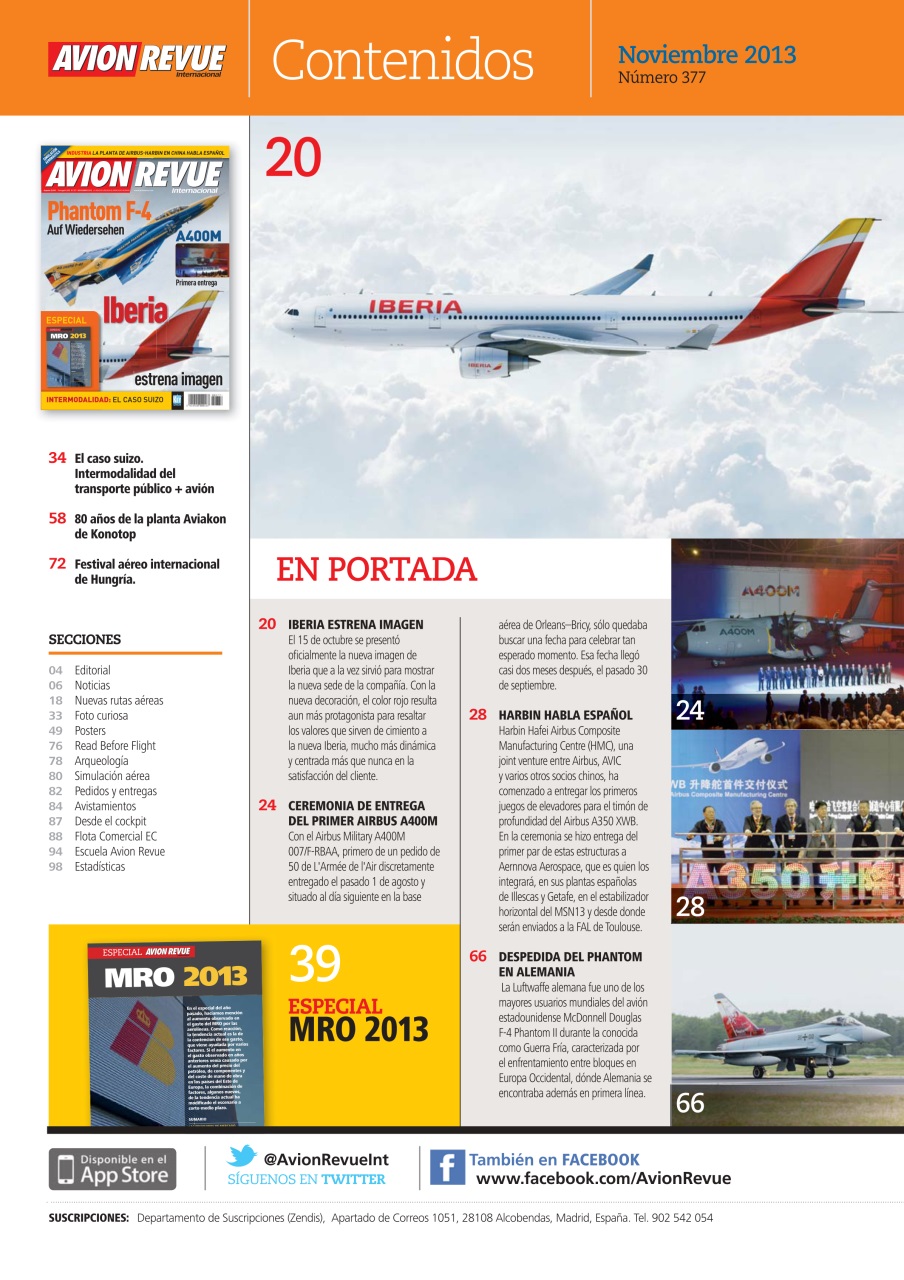 Avion Revue Internacional Preview Pages