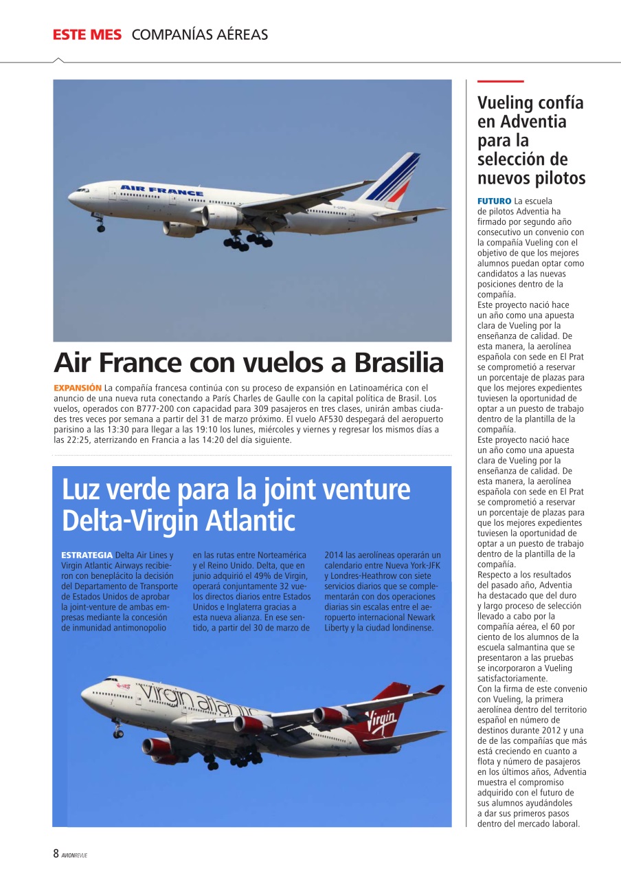 Avion Revue Internacional Preview Pages