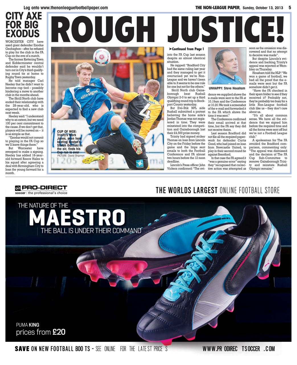 The Non-League Football Paper Preview Pages