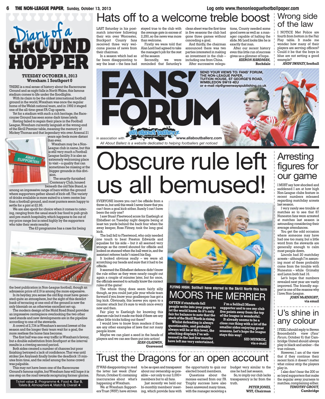 The Non-League Football Paper Preview Pages
