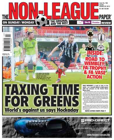 The Non-League Football Paper issue Sunday 20th October 2013