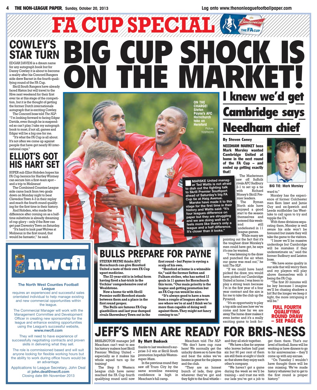 The Non-League Football Paper Preview Pages