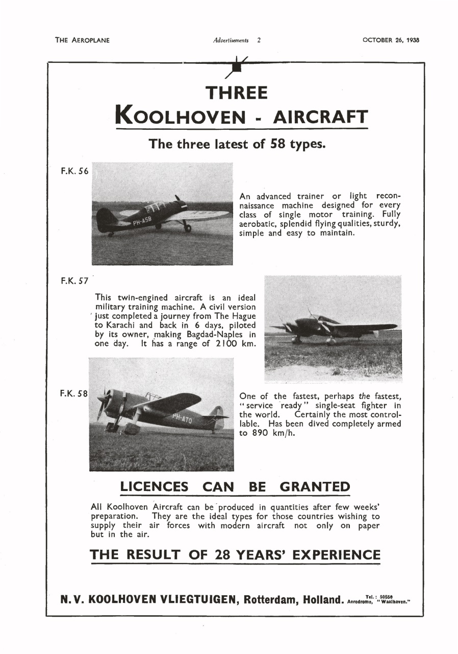 Aeroplane Weekly - The War in the Air 75 years ago Preview Pages