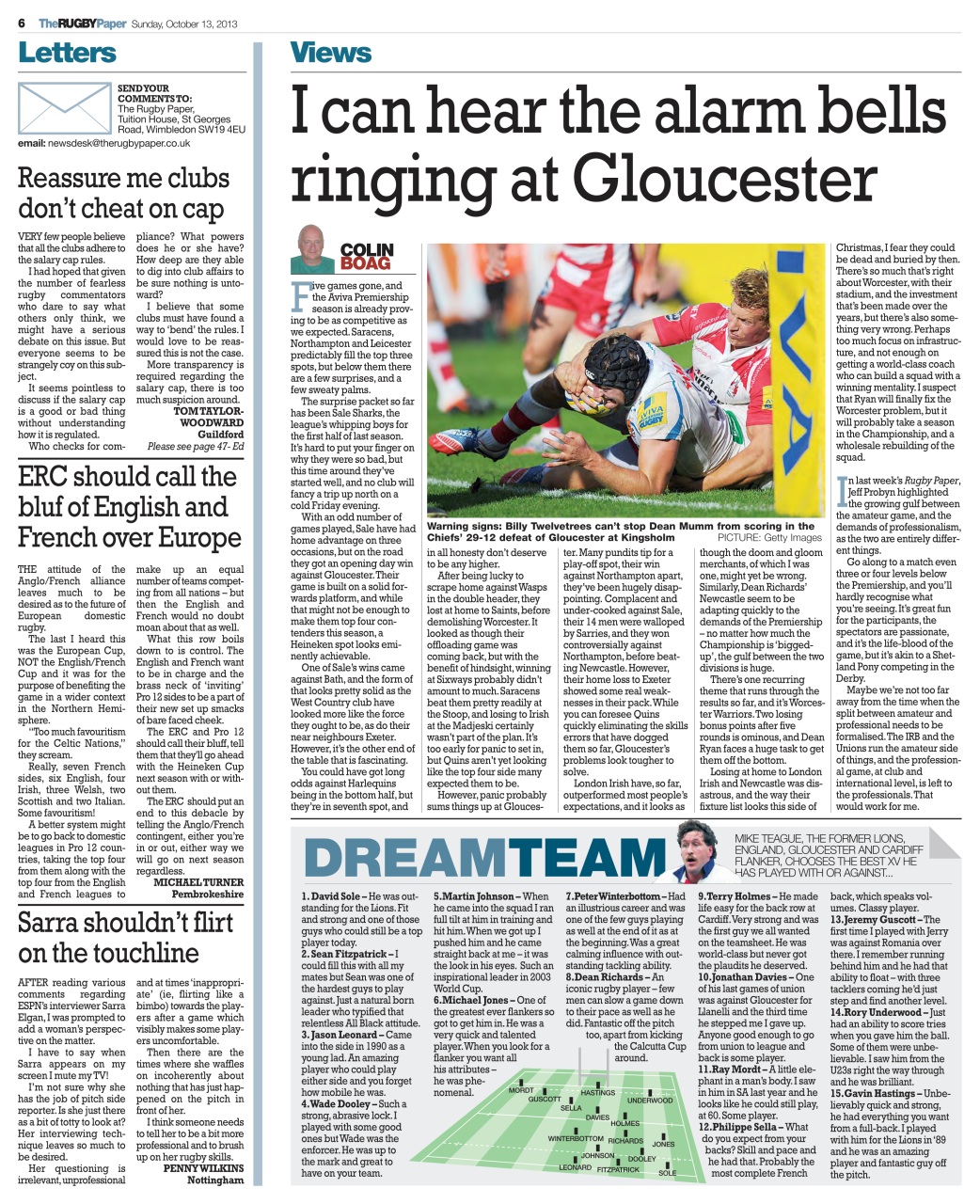 The Rugby Paper Preview Pages