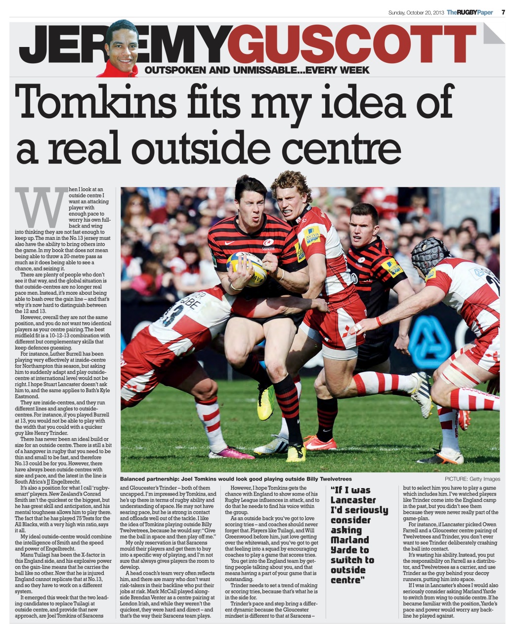 The Rugby Paper Preview Pages