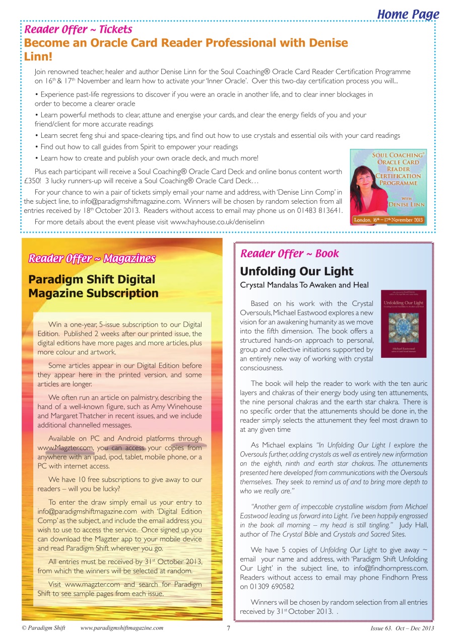 Paradigm Shift Preview Pages