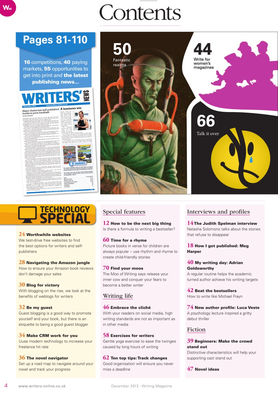 Writing Magazine Preview Pages