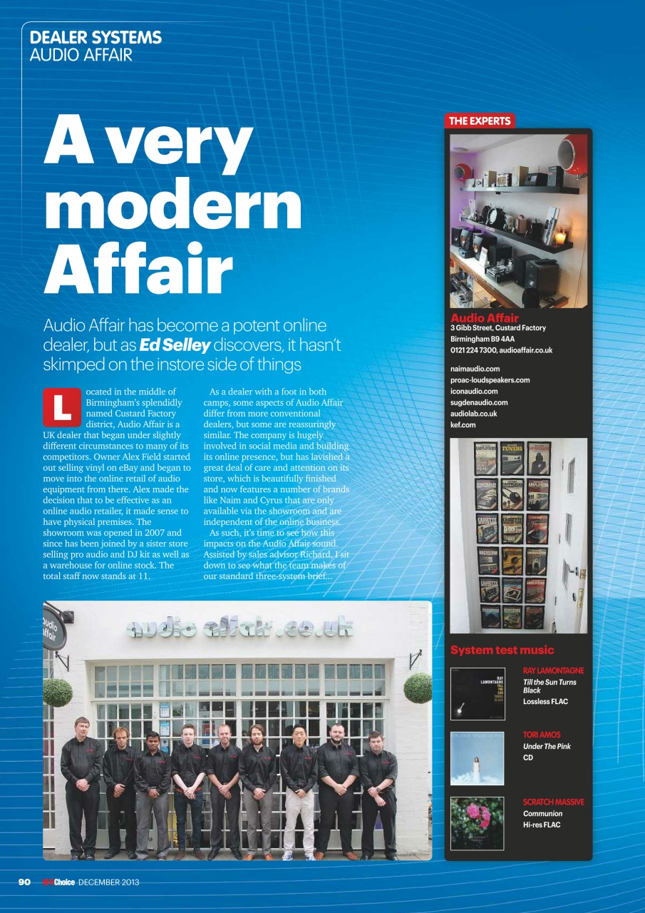 Hi-Fi Choice Preview Pages