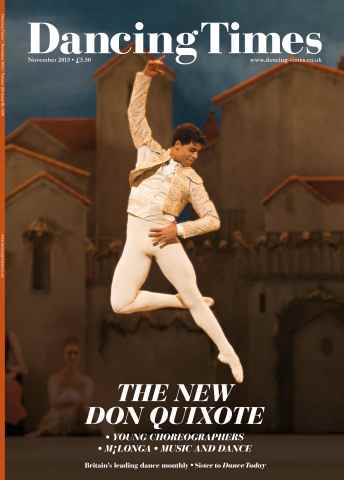 Dancing Times issue November 2013
