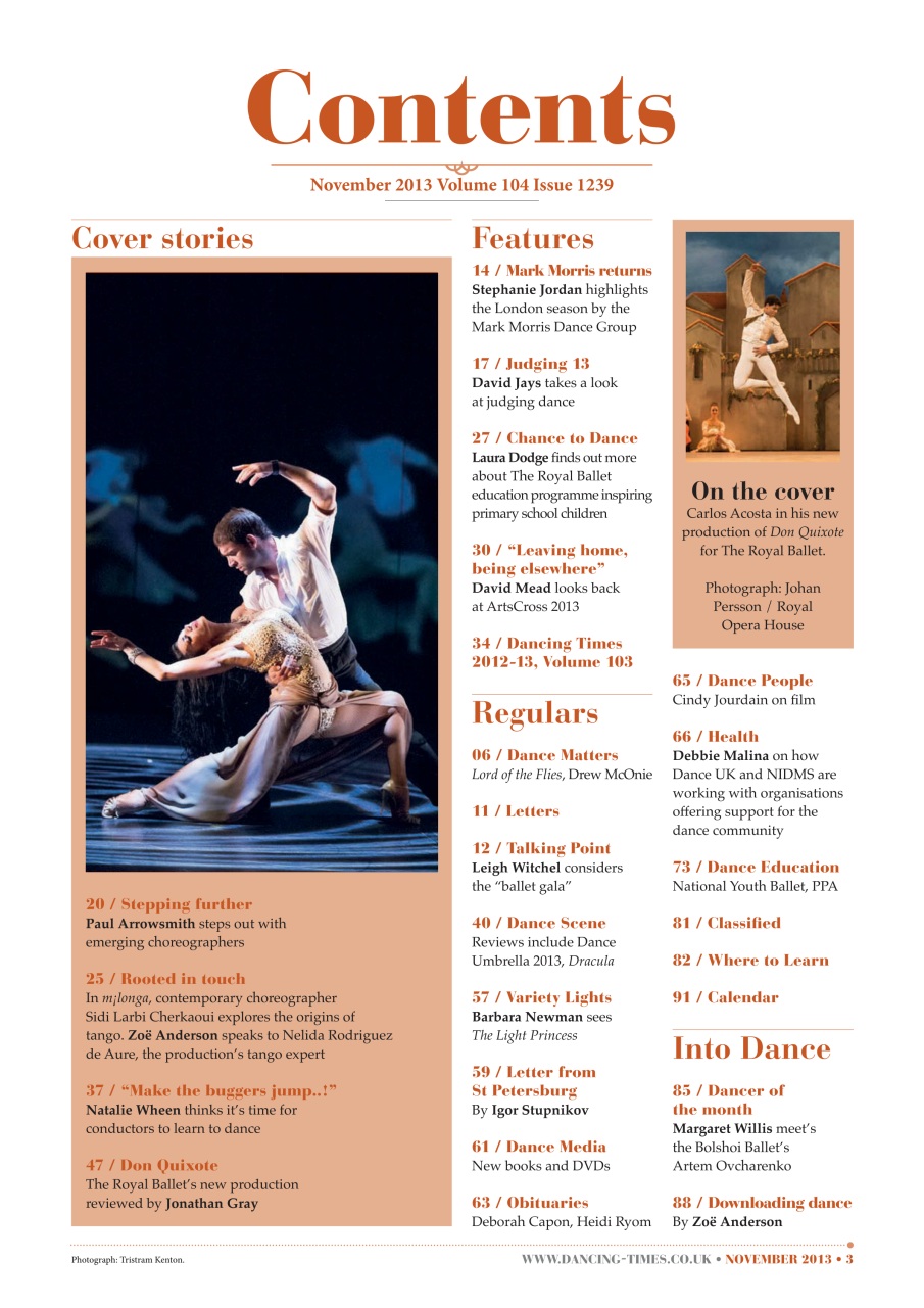 Dancing Times Preview Pages