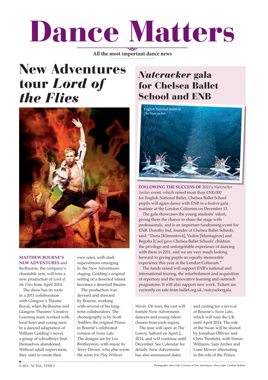 Dancing Times Preview Pages