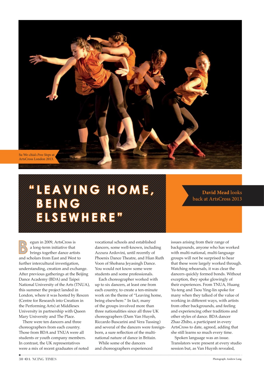 Dancing Times Preview Pages