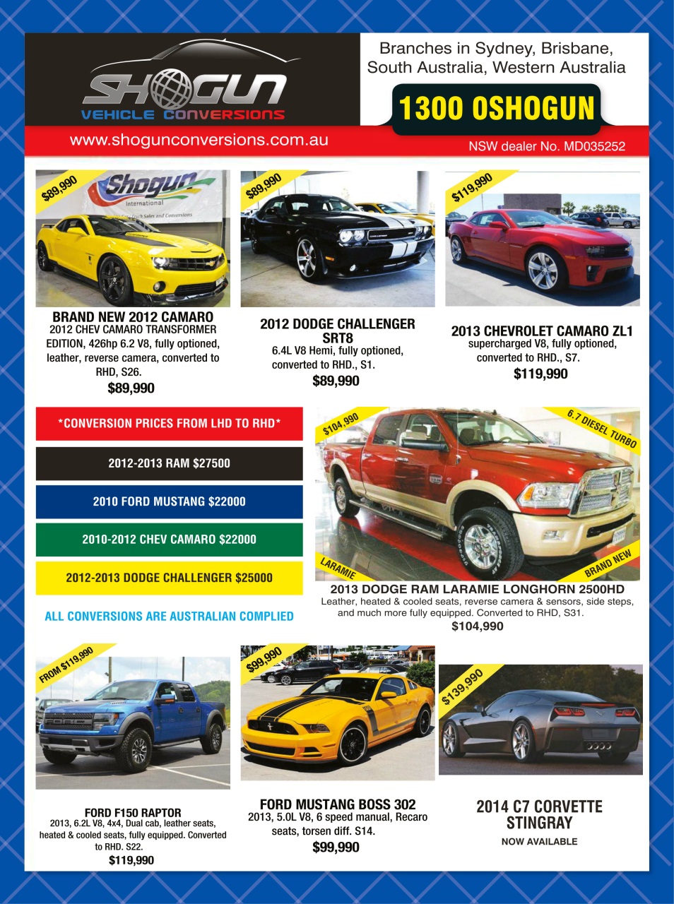 JUST CARS Preview Pages