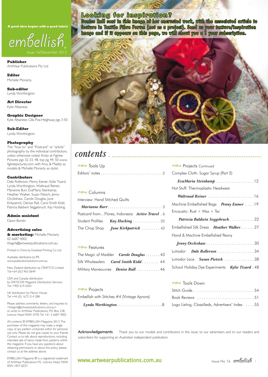 Embellish Preview Pages