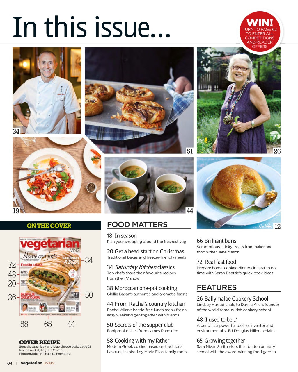 Vegetarian Living Preview Pages