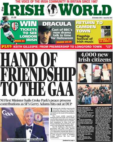 Irish World issue 26-10-2013