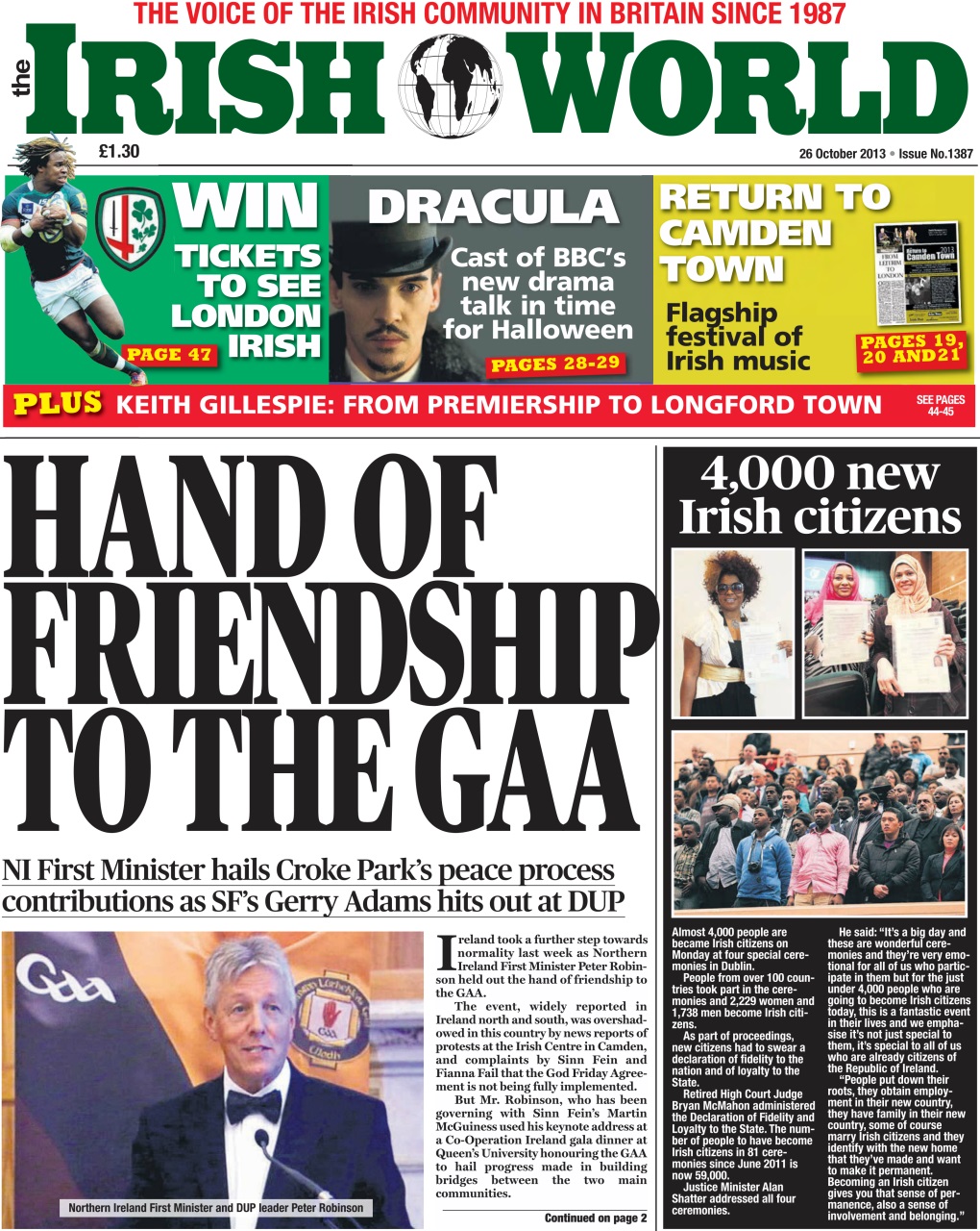 Irish World Preview Pages