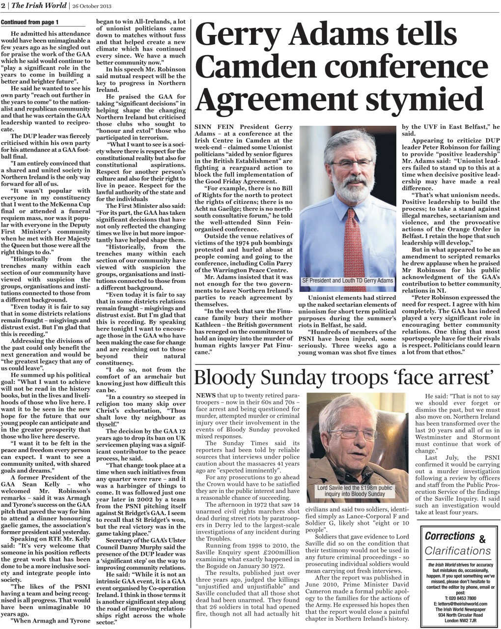 Irish World Preview Pages