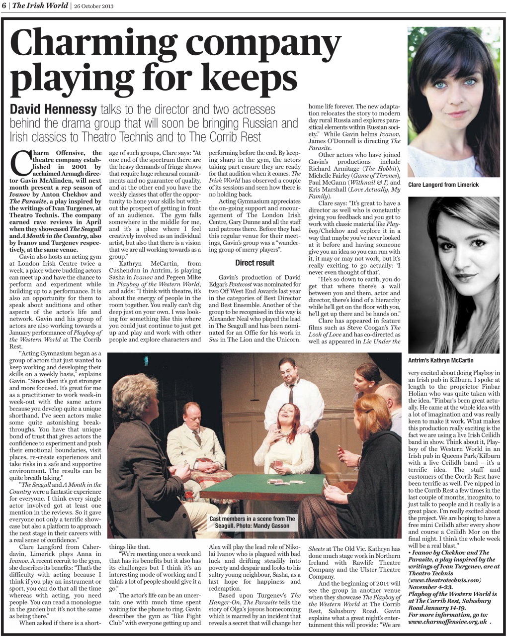 Irish World Preview Pages