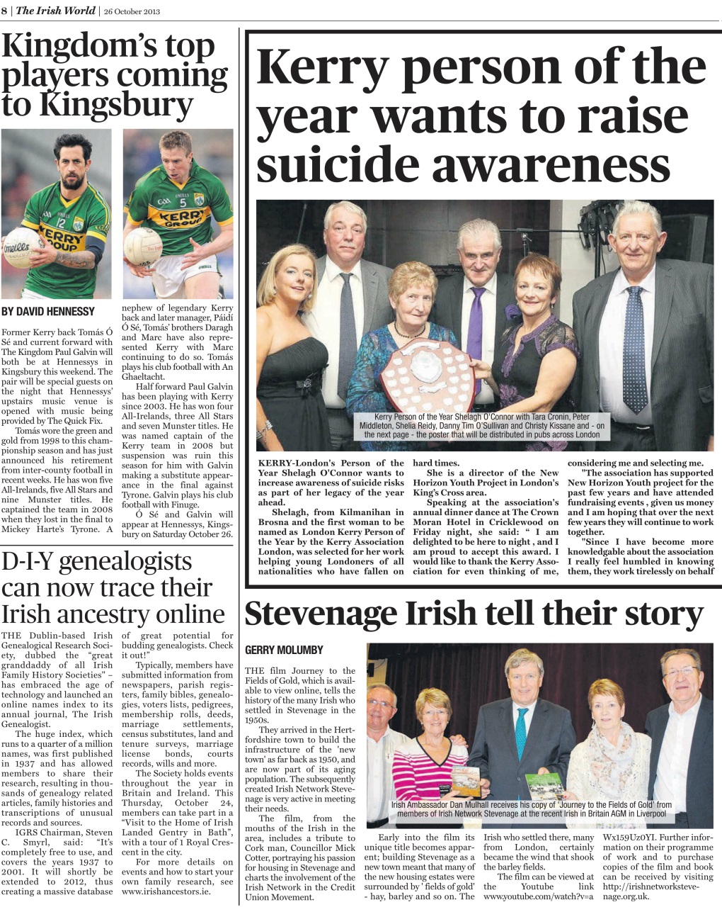 Irish World Preview Pages