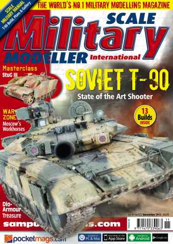 Scale Aviation and Military Modeller International (M) issue SMMI Vol 43 Iss 512 Nov 2013