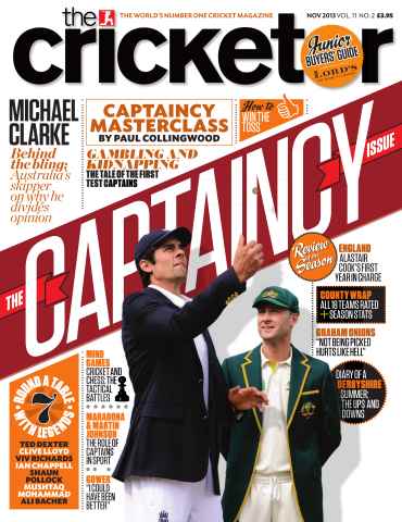 The Cricketer Magazine issue November 2013