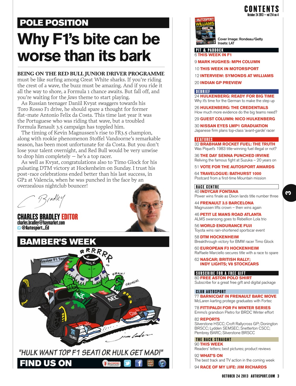 Autosport Preview Pages