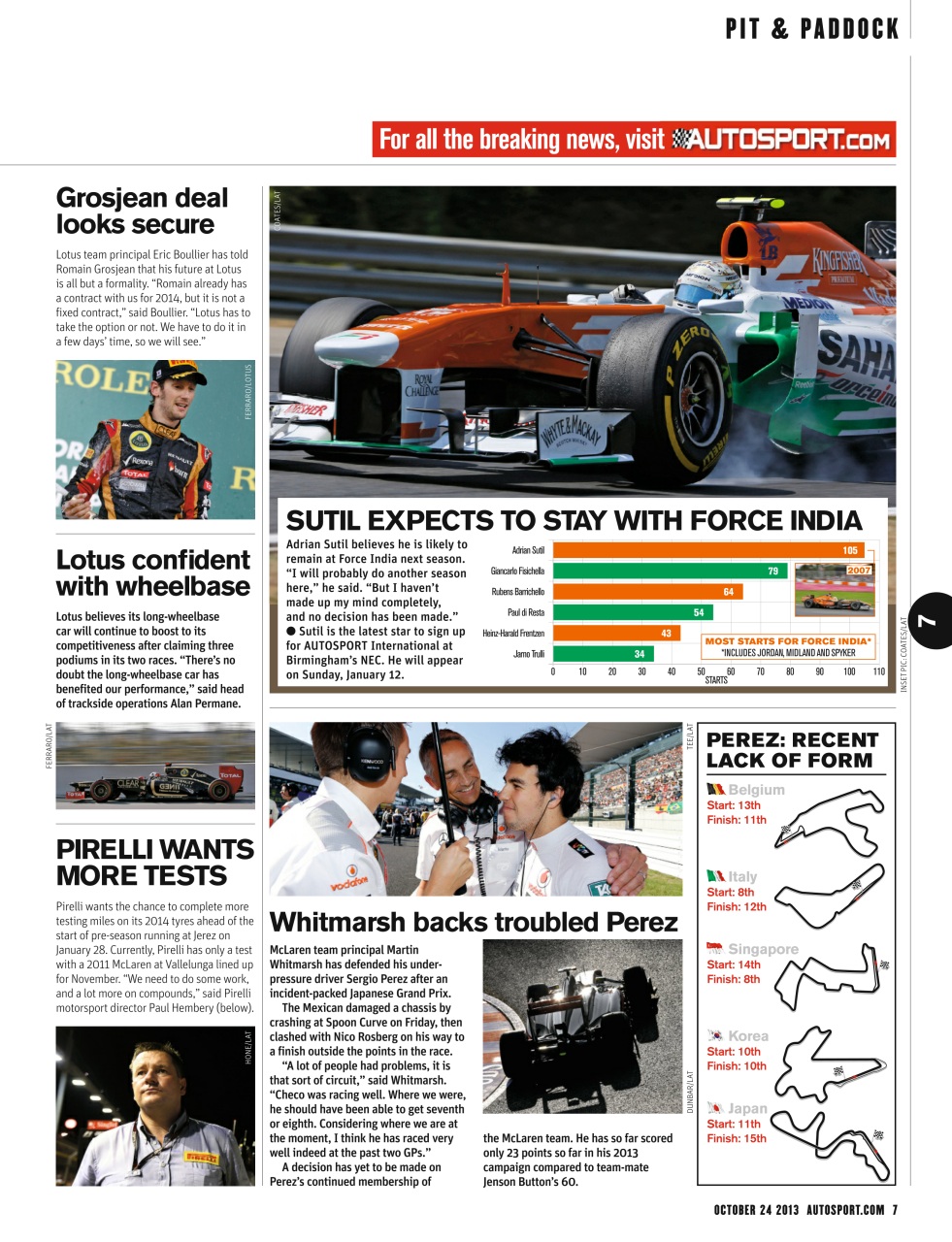 Autosport Preview Pages