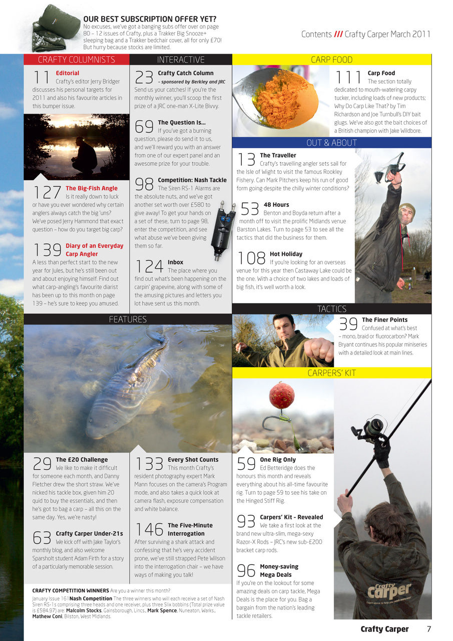 Crafty Carper Preview Pages