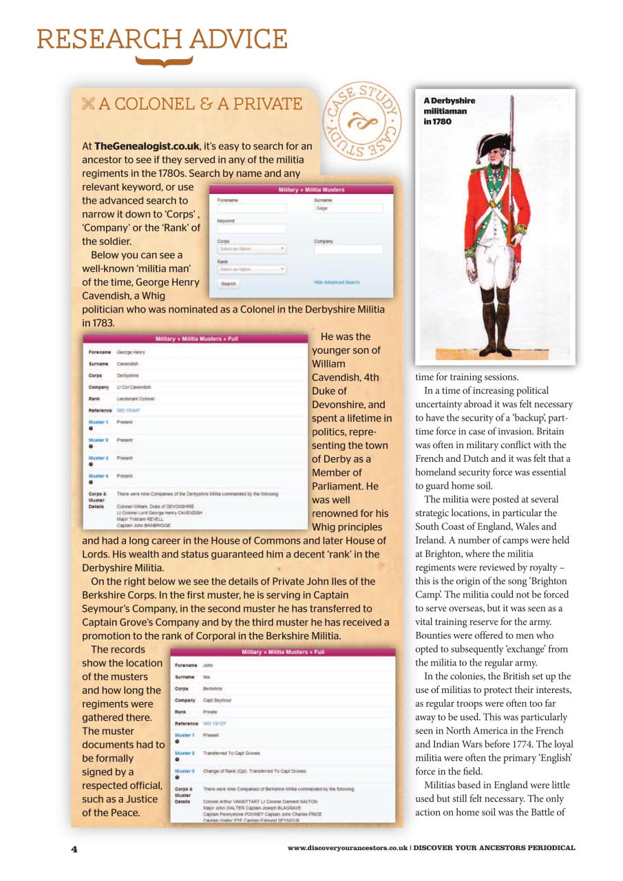 Discover Your Ancestors Preview Pages