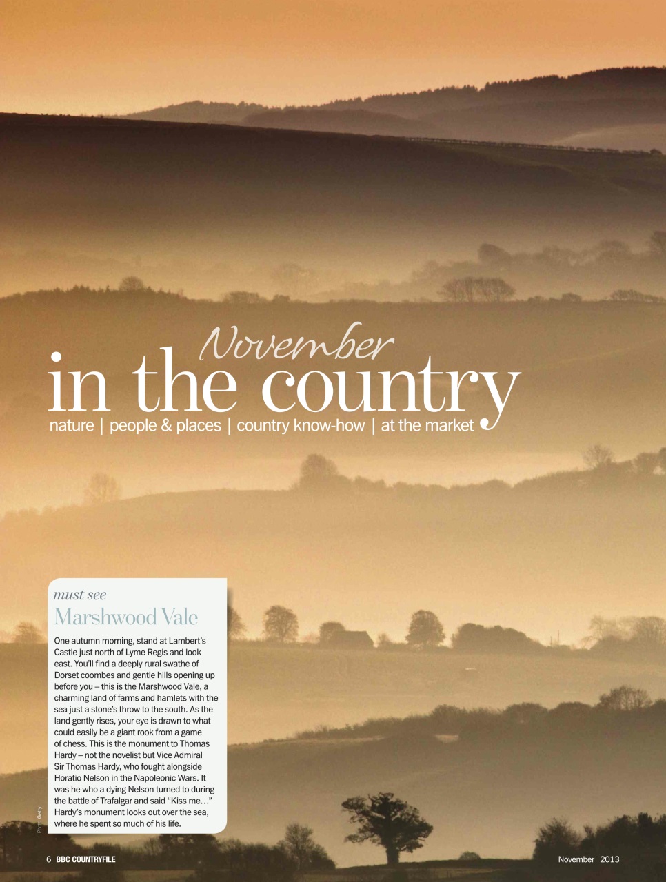 BBC Countryfile Magazine Preview Pages