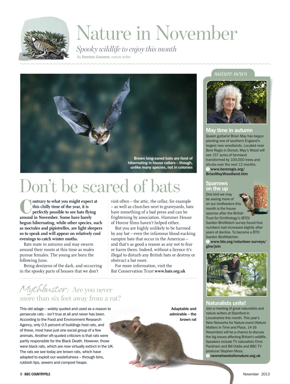BBC Countryfile Magazine Preview Pages