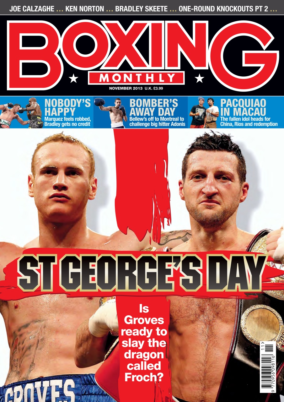 Boxing Monthly Preview Pages