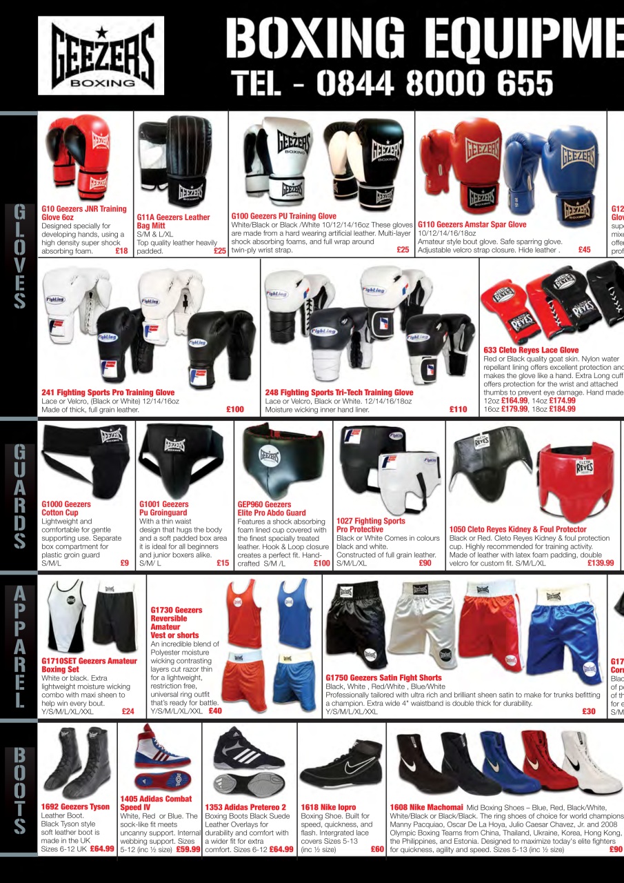 Boxing Monthly Preview Pages